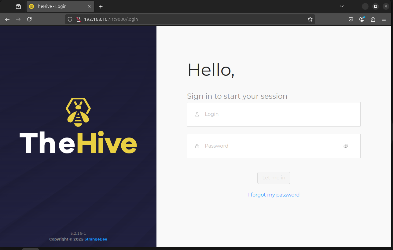 TheHive Interface